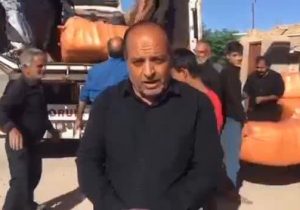 ارسال کمکهای غیر نقدی مردم سیریز به موکب امامزاده جعفر و شهدای سیریزعمود ۳۸۷