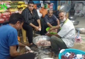 ” عمود ۳۸۷ ”  🏴 موکب امامزاده جعفر و شهدای سیریز  در مسیر کربلا_نجف