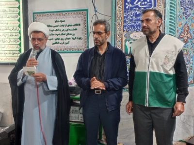 ▪️مراسم اهدا کاور خادم یاران رضوی   ▪️مسجد حضرت ابوالفضل(ع) فتح آباد   🎤خبرنگار:محمد حسین طاهری    🌐 رسانه خبری #صدای_سیریز