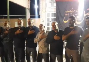 عزاداری و جوش زنی مسجد حضرت ابوالفضل فتح آباد سیریز