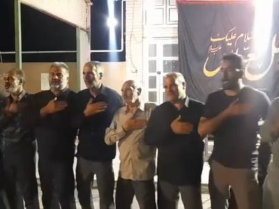 عزاداری و جوش زنی مسجد حضرت ابوالفضل فتح آباد سیریز
