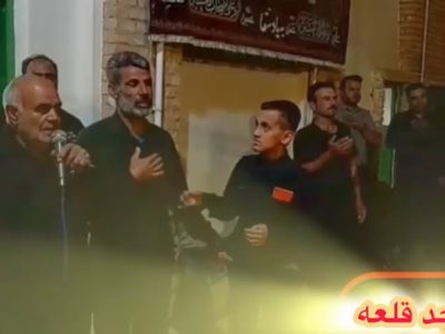 گزارش تصویری عزاداری وجوش زنی هیئت های مذهبی سیریز در شب بیست نهم ماه صفر